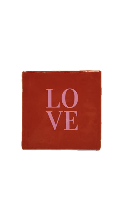 Tegeltje 'Love'