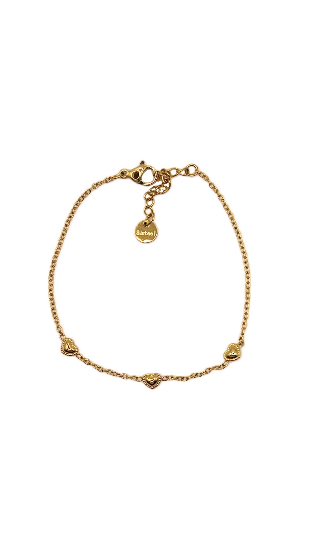 Armband hartjes - Wauw Jewellery