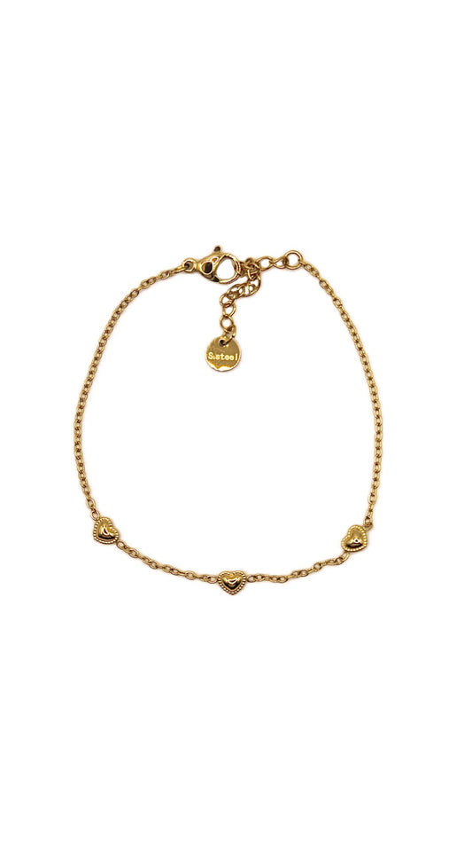 Armband hartjes - Wauw Jewellery