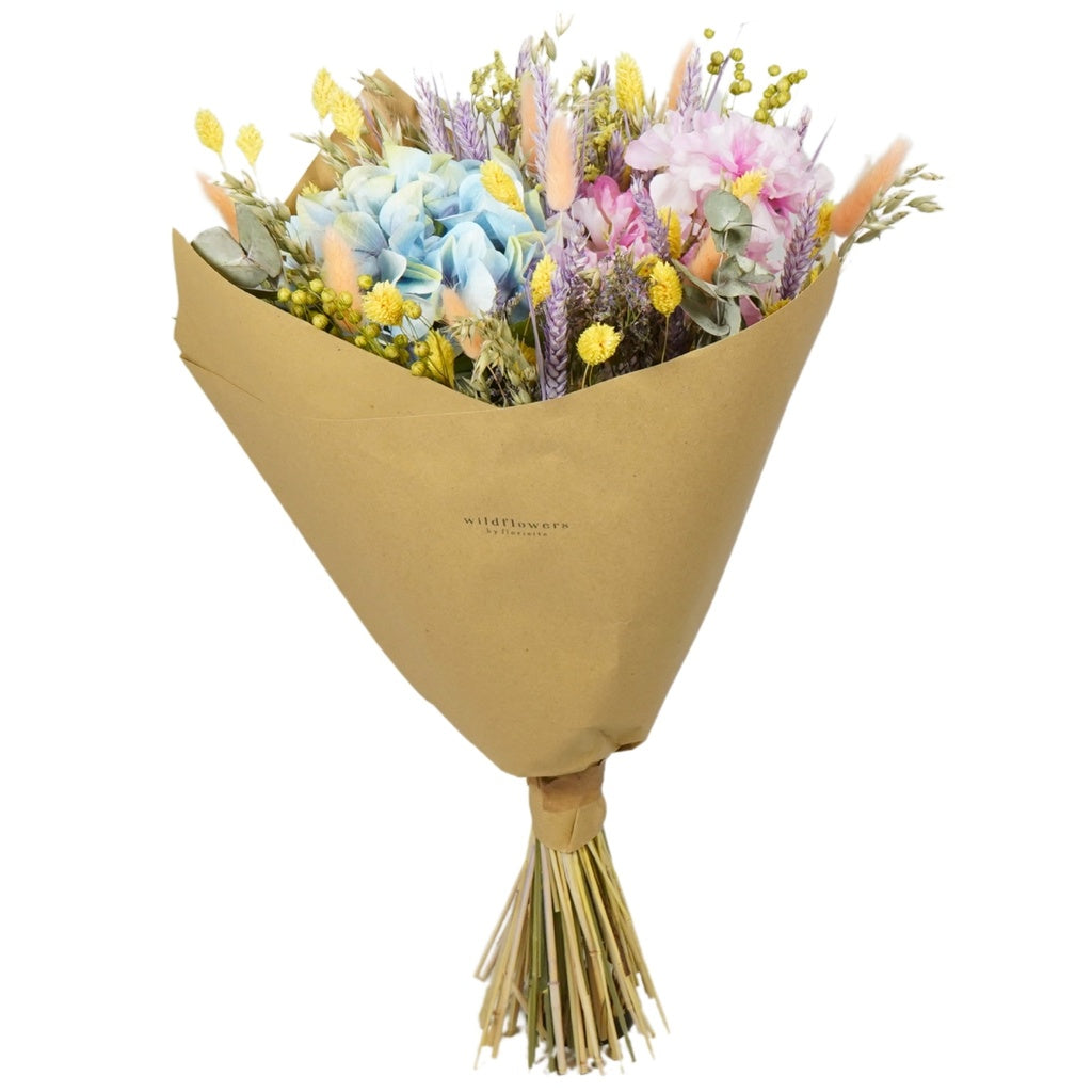 Droog- en zijden bloemen - Bouquet Bonbon