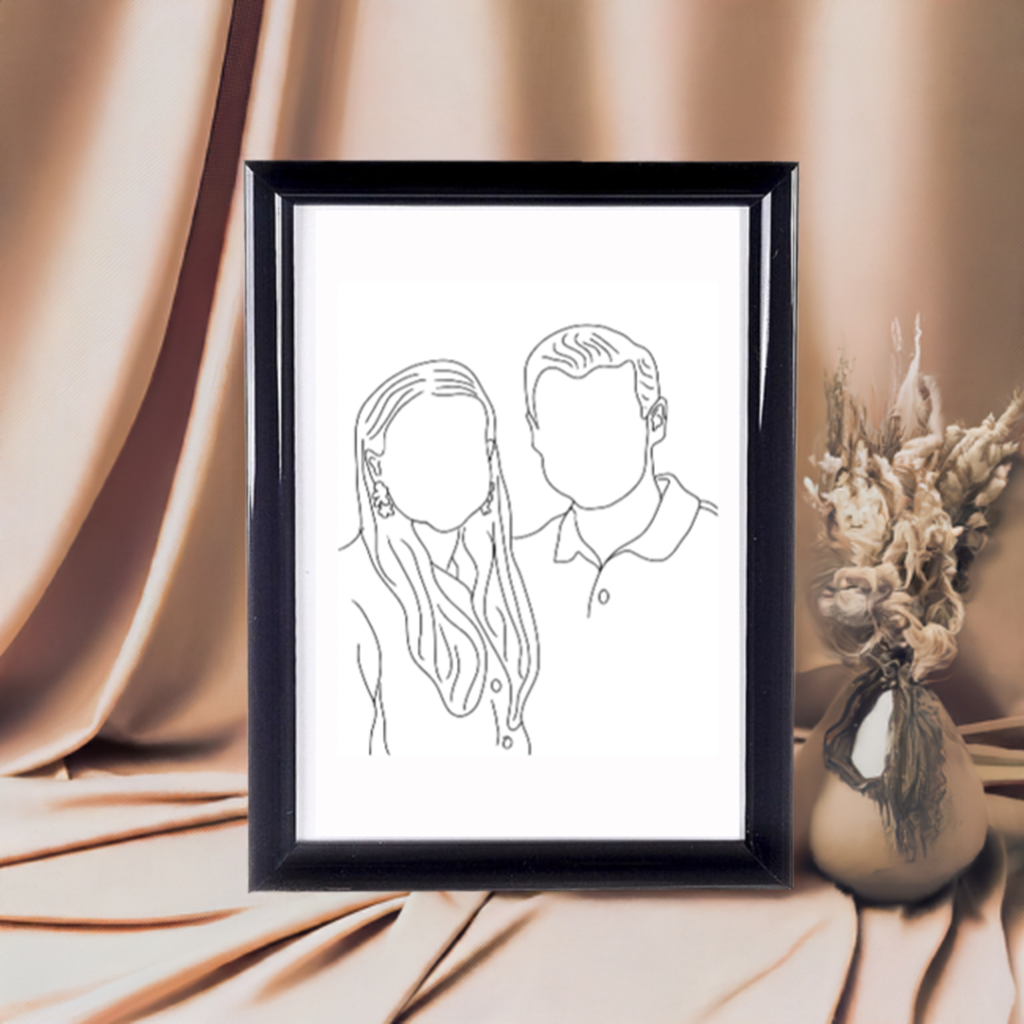 Lijntekening op maat - Afgedrukt